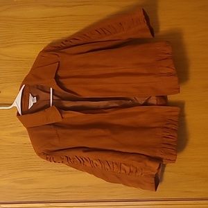 Christopher & Banks Orange Jacket